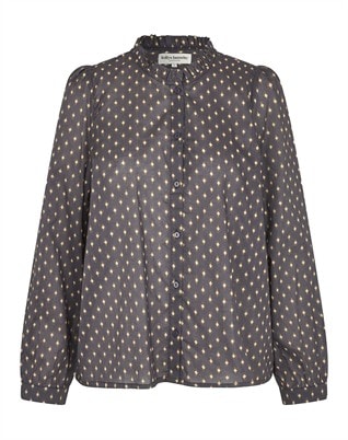 Lollys Laundry - River LL Skjorte - Dark Blue